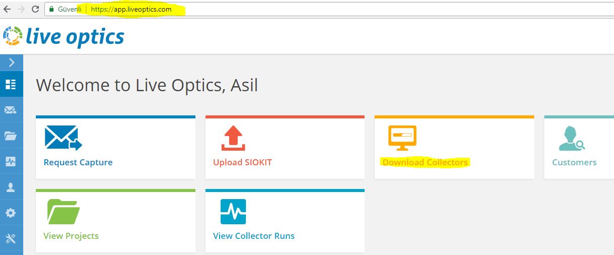  zg r ENERDO AN Dell Live Optics Ile Y k Ve Performans Analizi 