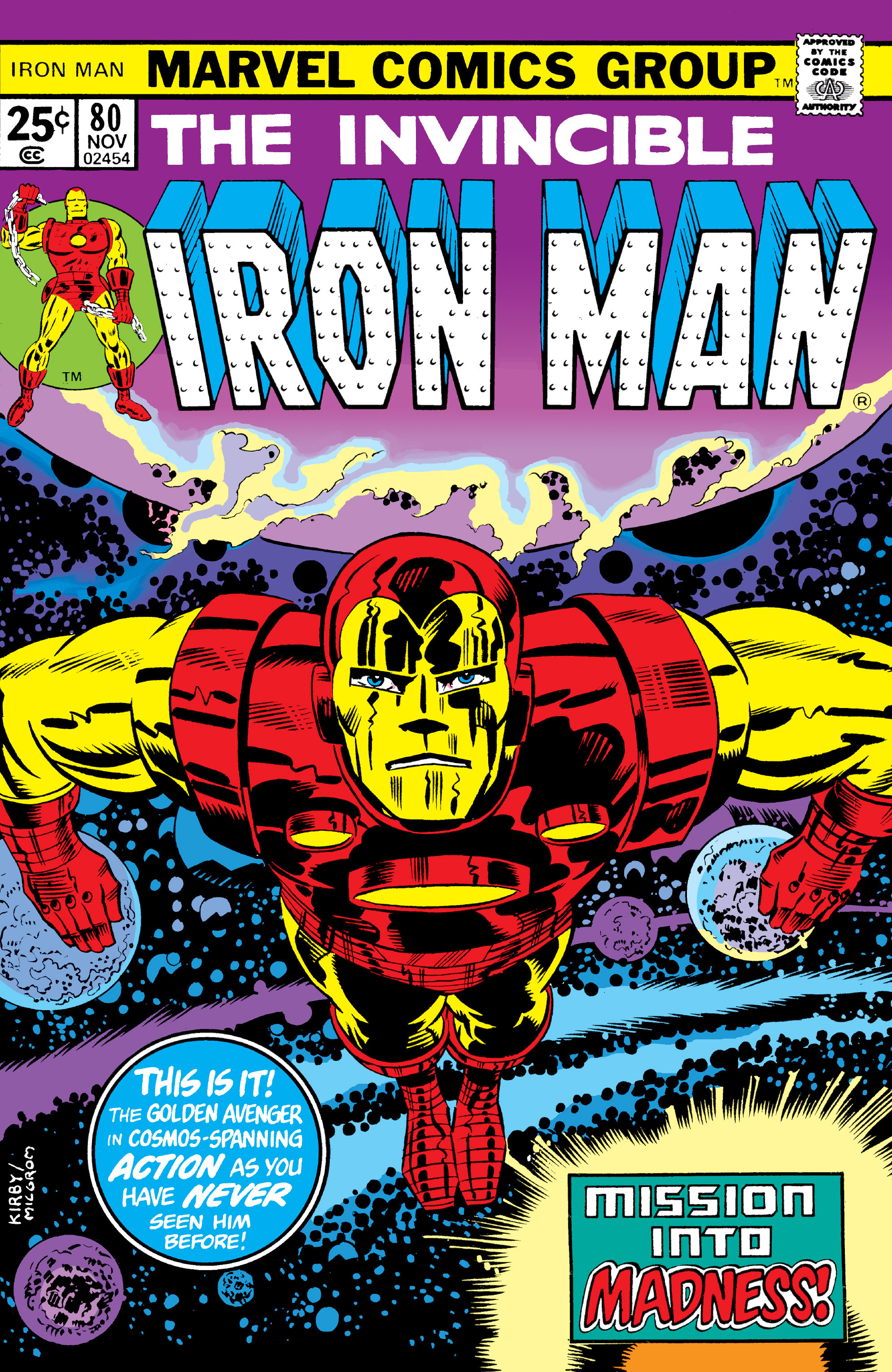 Read online Iron Man (1968) comic -  Issue #80 - 1