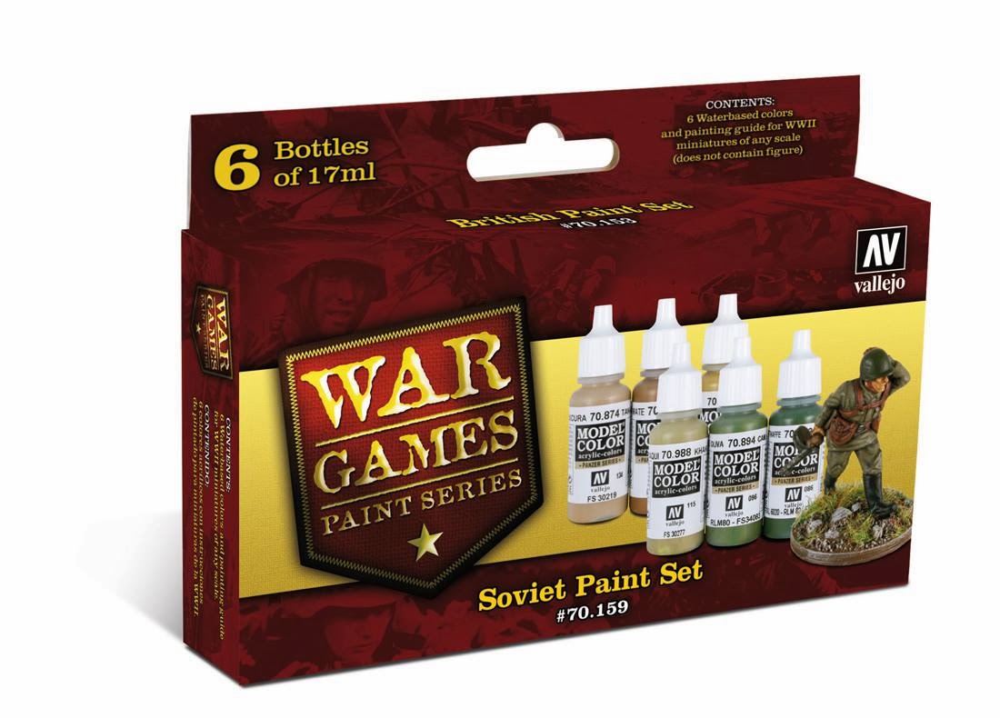 Wargame News and Terrain Plastic Soldier Company New Vallejo Paint