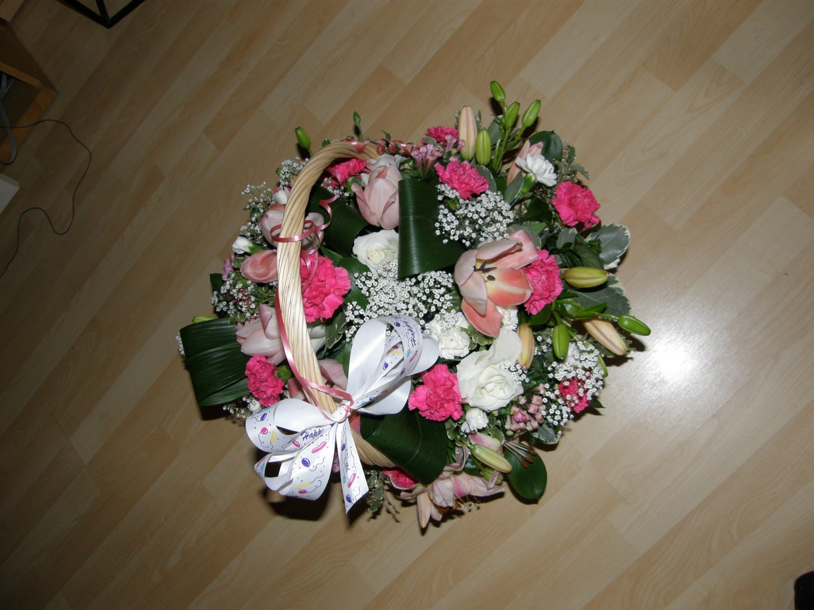 Sue's Family, Flowers and Fun Stuff A Birthday Flower Arrangement and