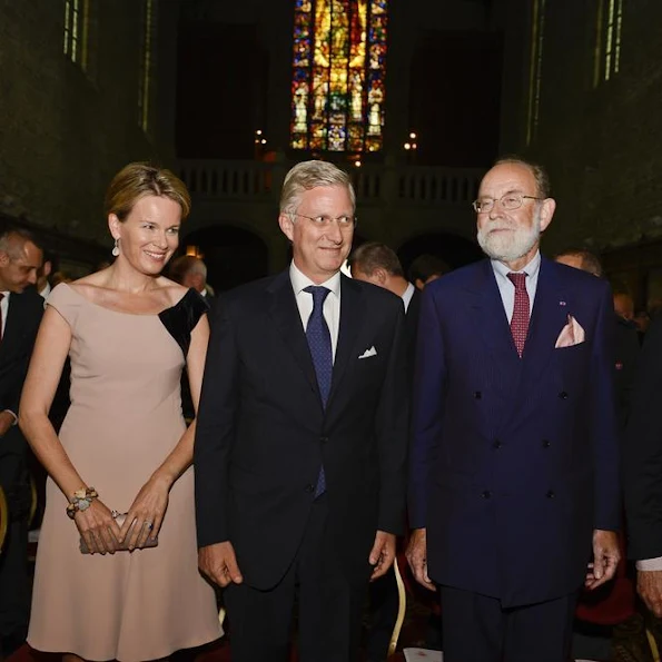 Queen Mathilde attended a concert organized by the Association of the Nobility