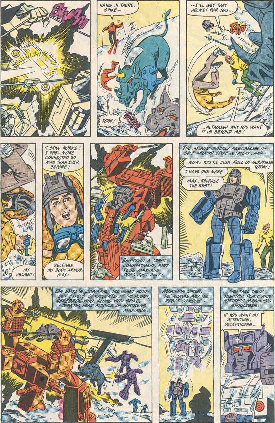 The Transformers (1984) issue 51 - Page 22