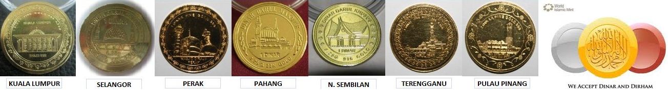 Selling Gold Dinar & Silver Dirham Coin & Bar (Amsyiq, DGE, SGE gold & silver products)