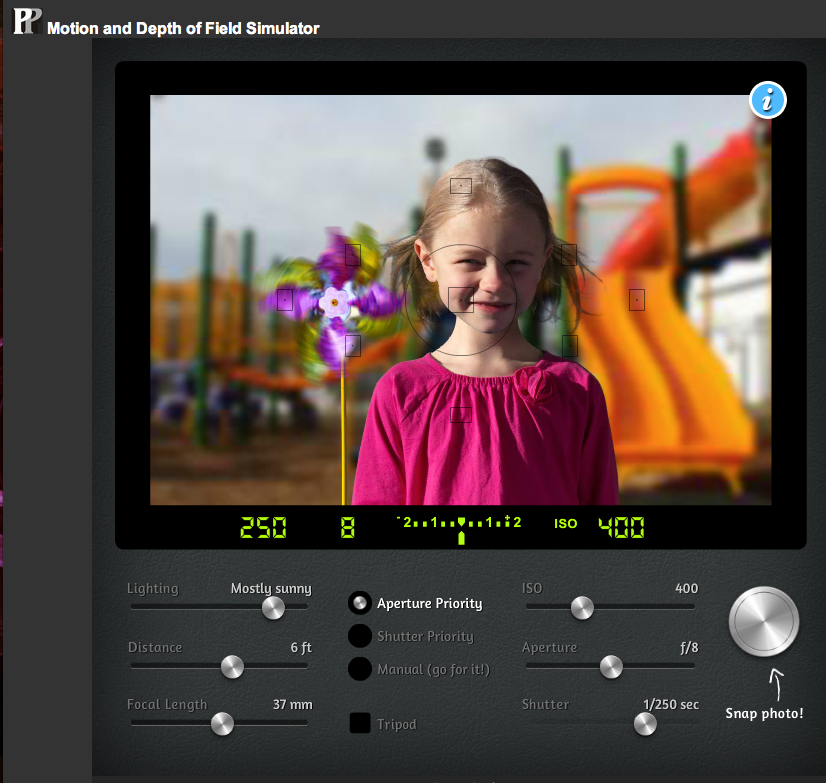 Camera Sim Exposure Exercise