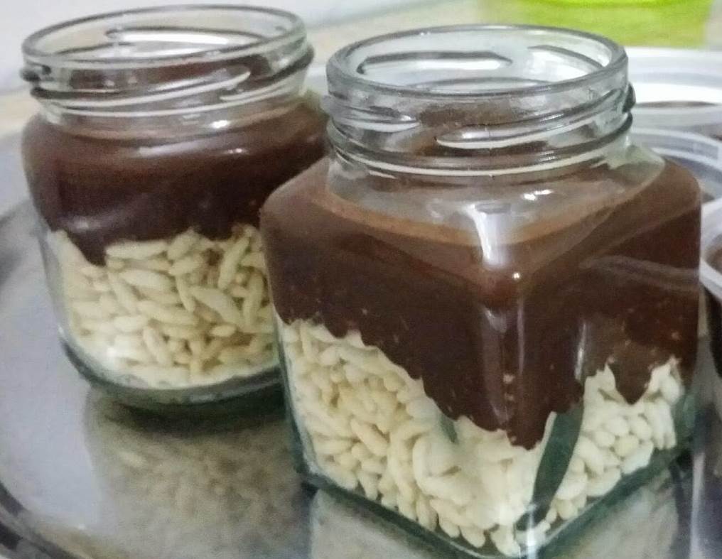 Resepi Coklat Rice Bubble In Jar Paling Mudah  Blogopsi