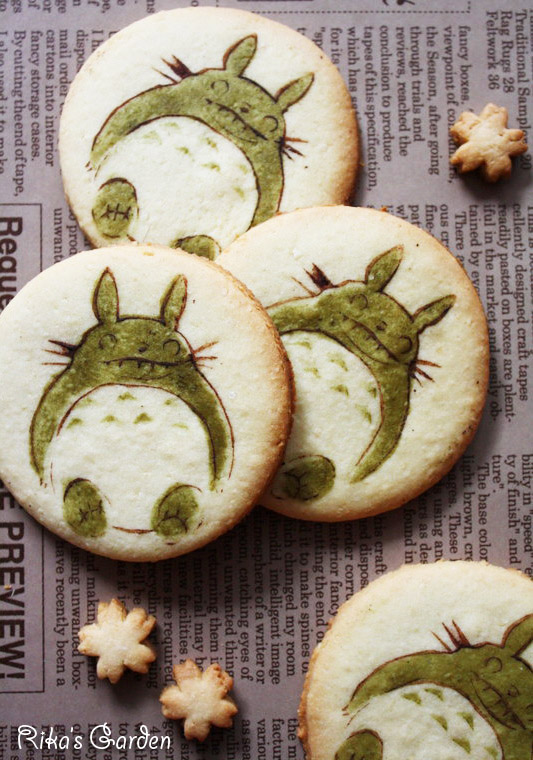 biscotti totoro (print cookie)♪