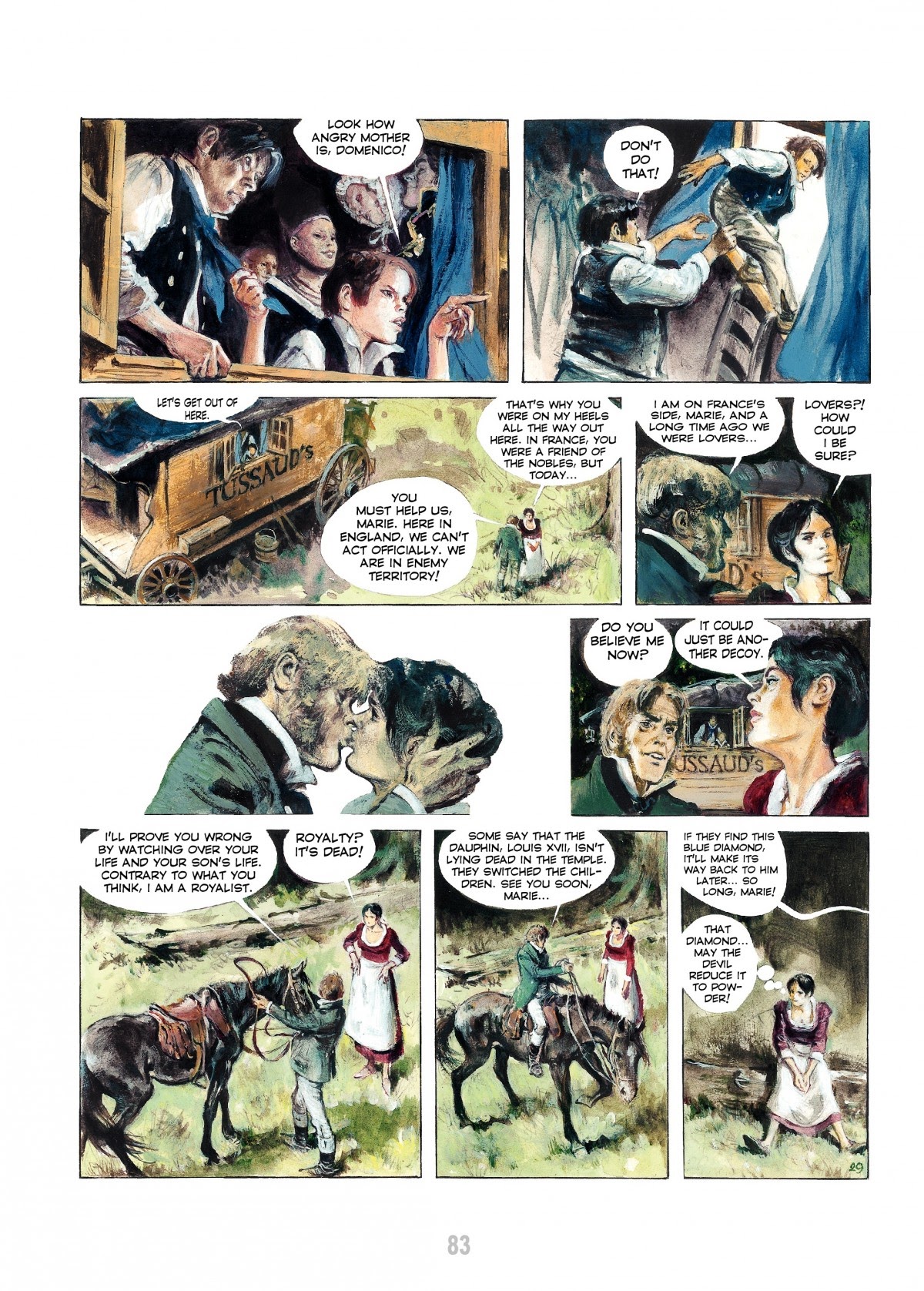 Read online The Fascinating Madame Tussaud comic -  Issue # TPB - 85