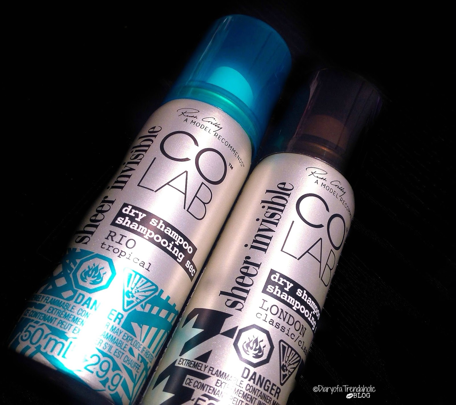 Diary of a Trendaholic COLAB Dry Shampoo Review