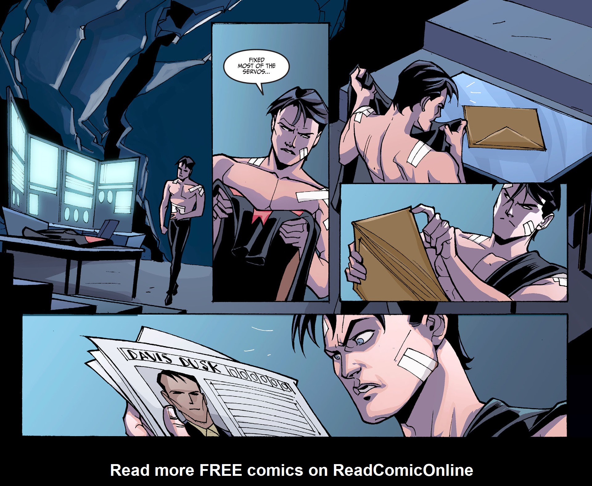 Read online Batman Beyond 2.0 comic -  Issue #7 - 9