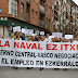 Los trabajadores de La Naval se manifiestan el 8 de noviembre en Barakaldo