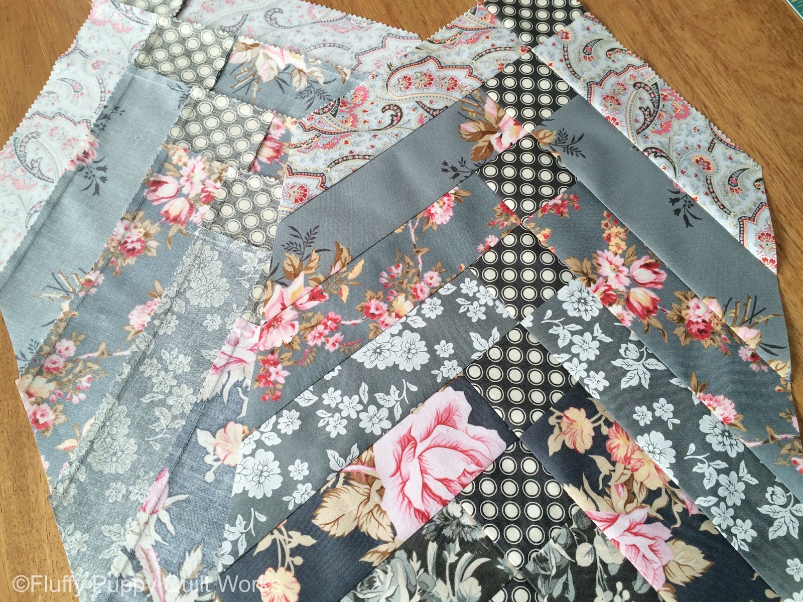 Fluffy Puppy Quilt Works Easy French Braid Table Runner Tutorial From a Jelly Roll!