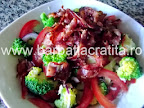 Salata de broccoli cu bacon preparare reteta