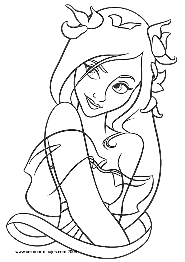 Las Princesas para Colorear: Para colorear princesas