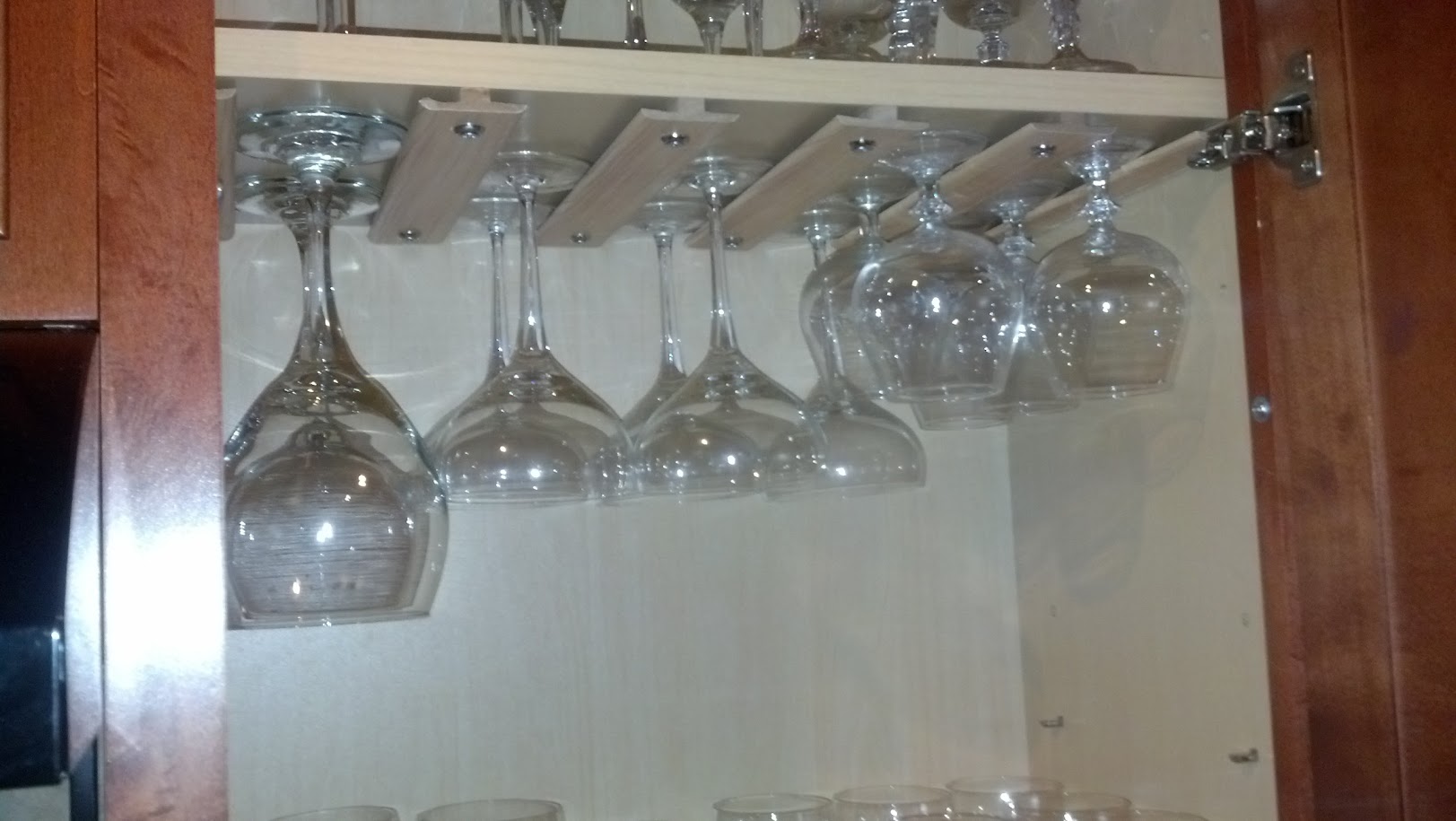 Road to the Ravenna DIY Wine Glass Storage