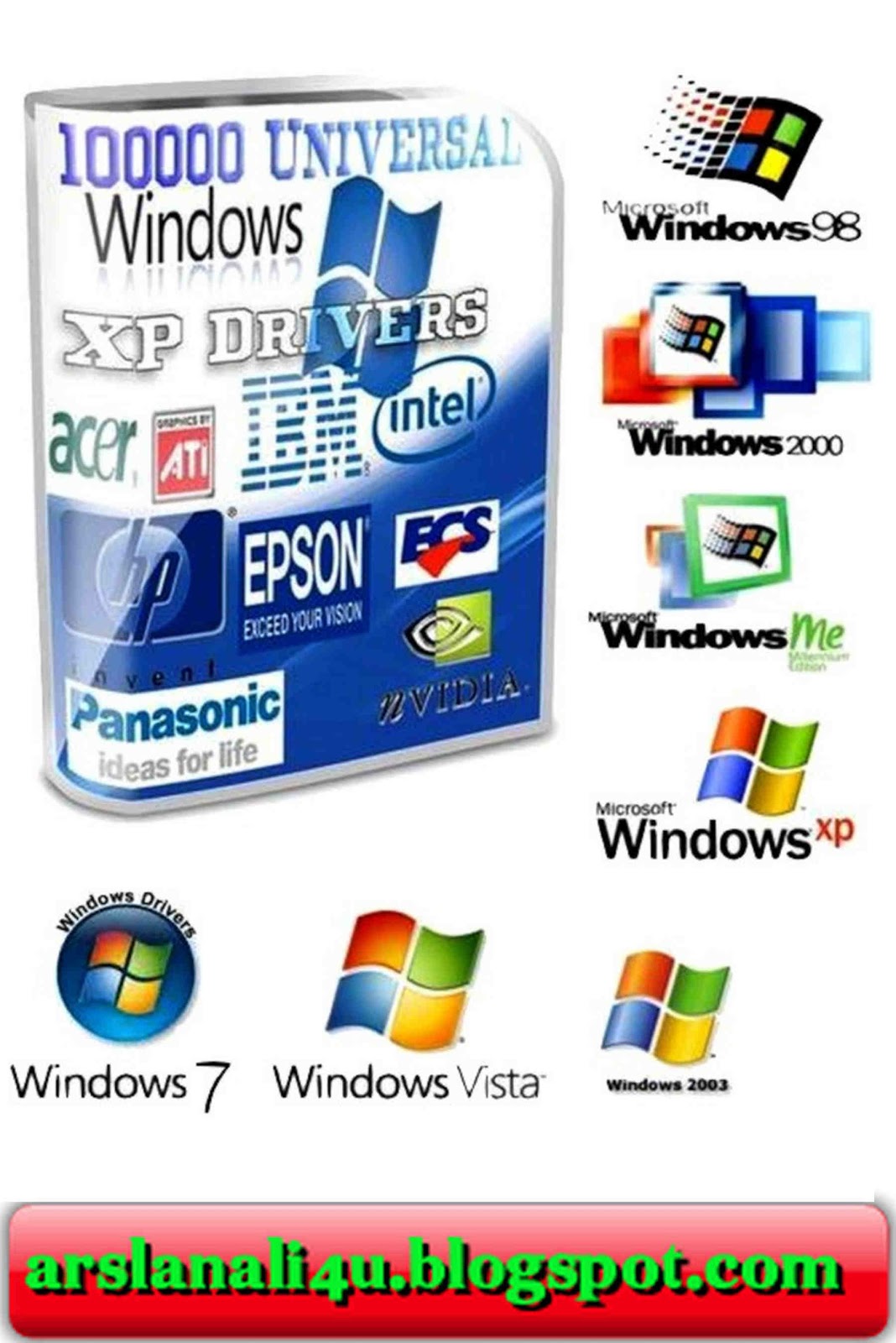 Arslan ali Universal Driver Pack For All Windows Free Download Full
