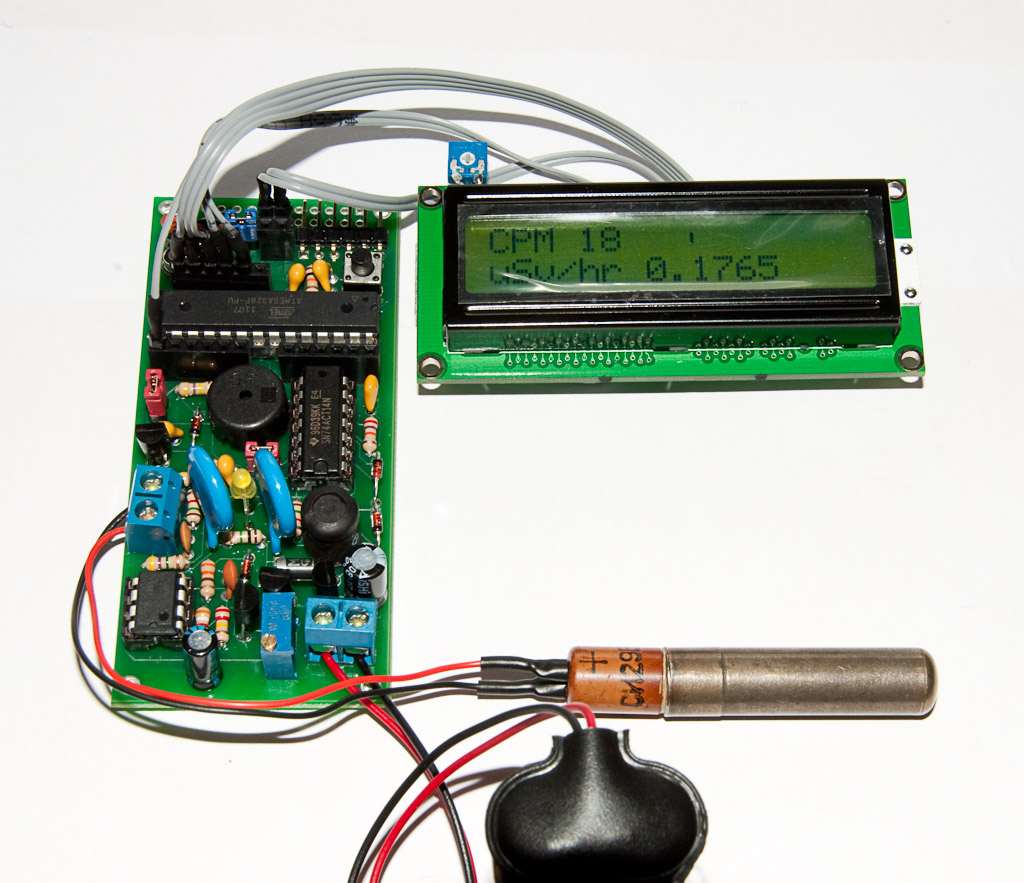 arduino geiger PCB rugpjūčio 2011