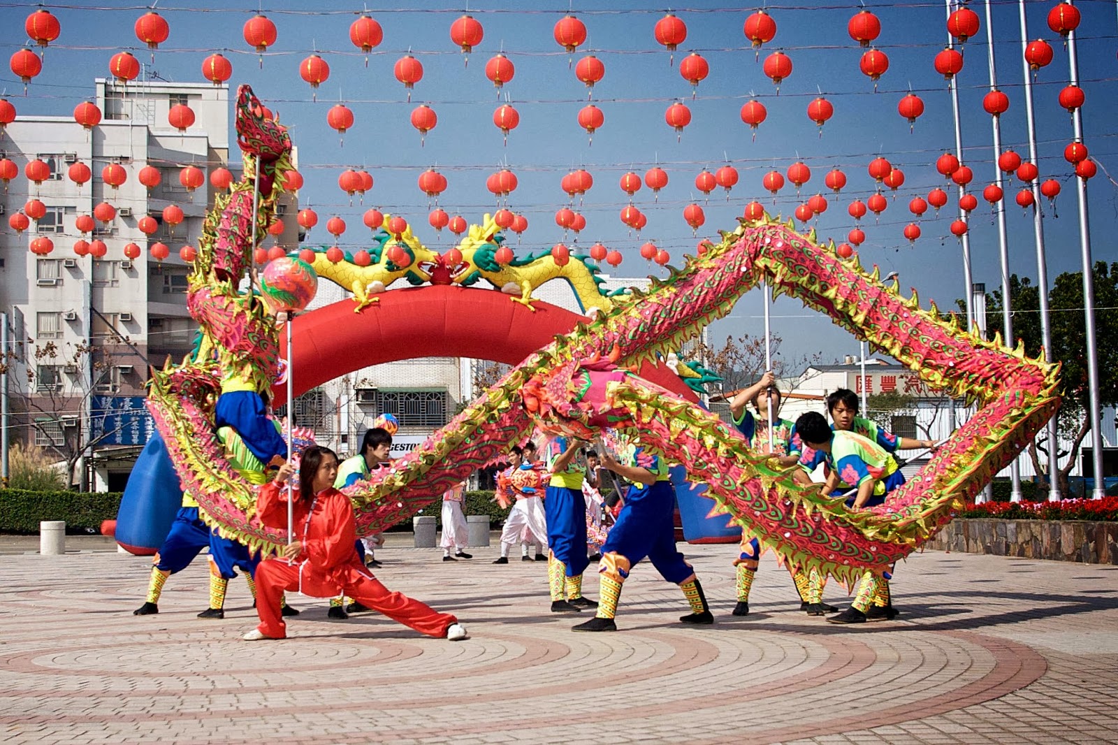 中国跳舞的世界: 舞龍