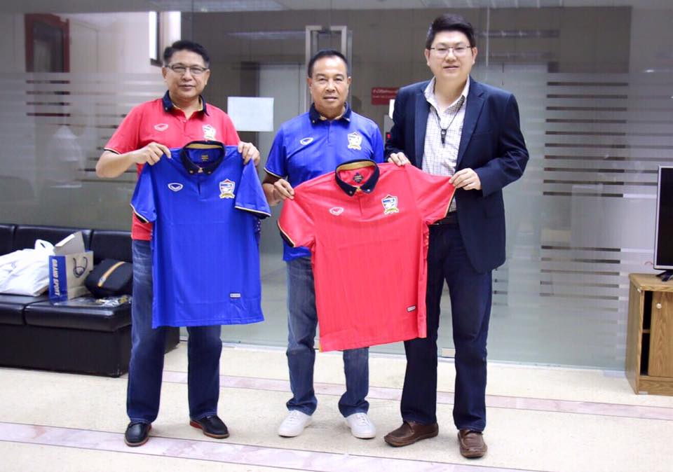 Thailand 20162017 Home and Away Kits Released Footy Headlines