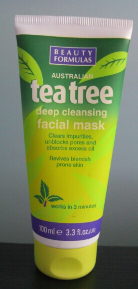 and Beauty Formulas Tea Deep Cleansing Facial Mask Review