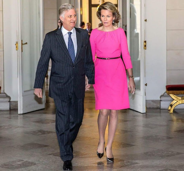 Belgian Royals Met With Heads of International Delegations