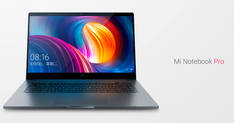 xiaomi notebook pro 2017