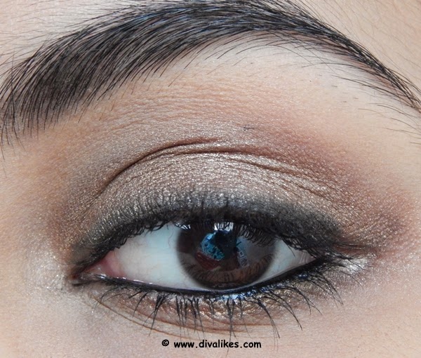 Golden Bronze Eye Makeup Tutorial Diva Likes