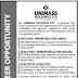 Unimass Holdings Limited এ চাকরি ।