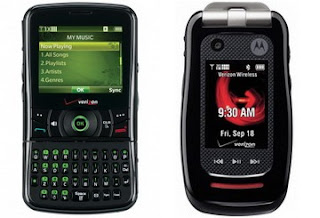 Pantech Razzle and Motorola Barrage launched by Verizon