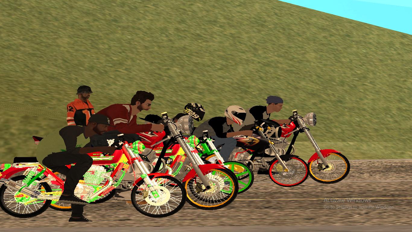 Mod Motor Herex GTA Sa Tiger CB Scorpio Z + (Bikes ifp by Aditya