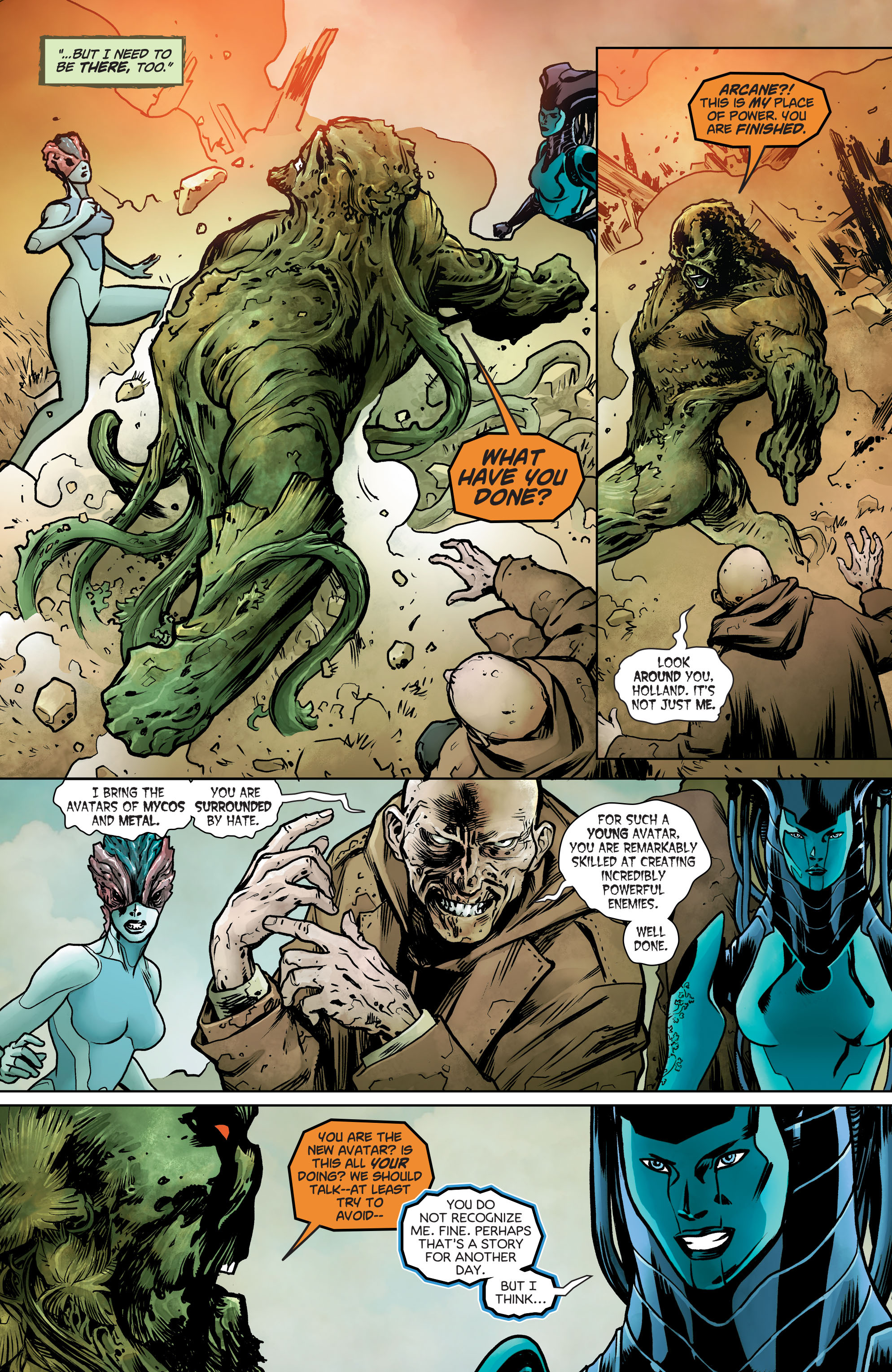 Read online Swamp Thing (2011) comic -  Issue #38 - 14