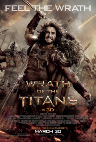 wrath of the titans, movie, sam worthington, perseus, poster