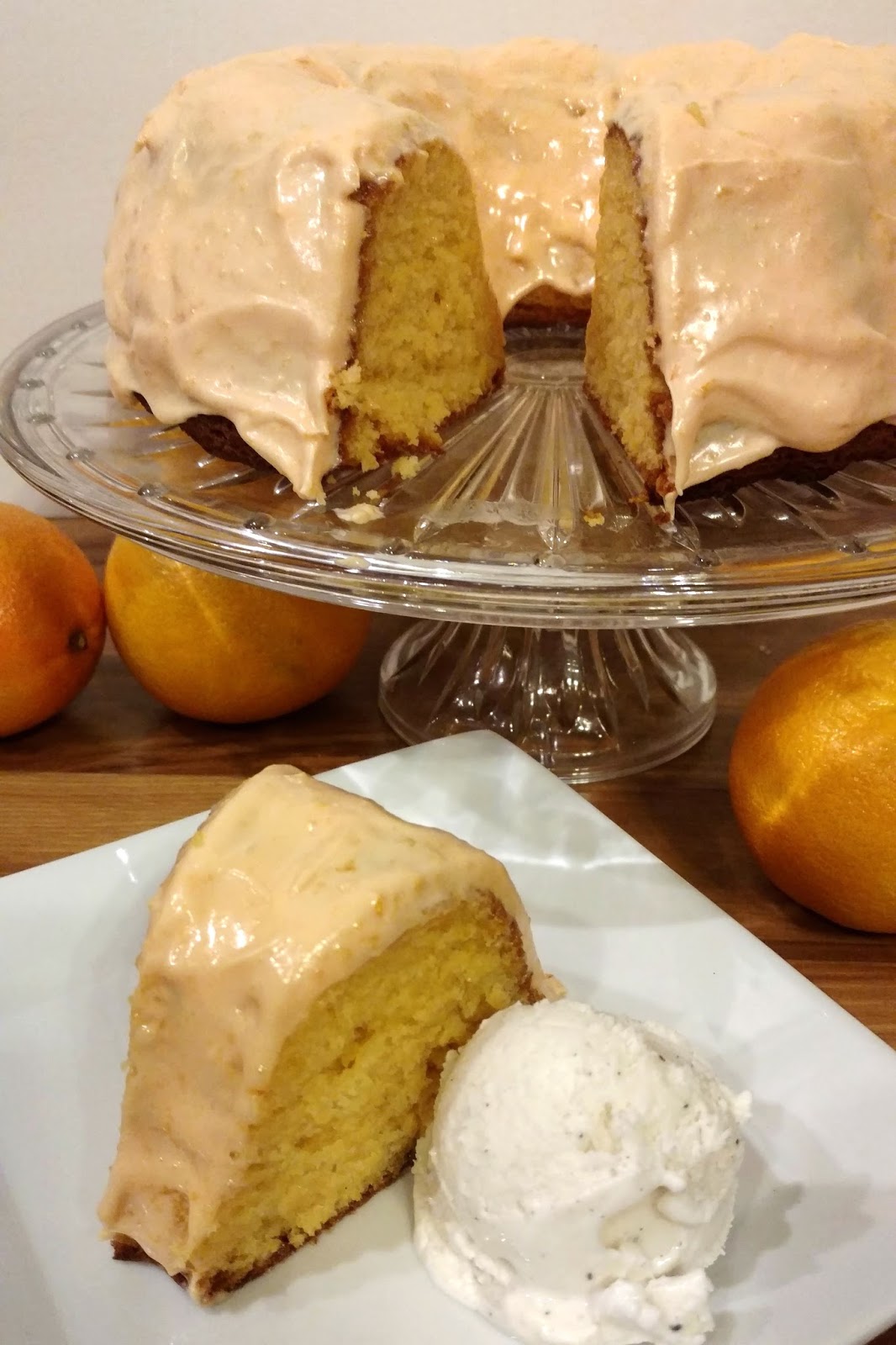 Orange Creamsicle Cake with Orange Zest Cream Cheese Frosting
