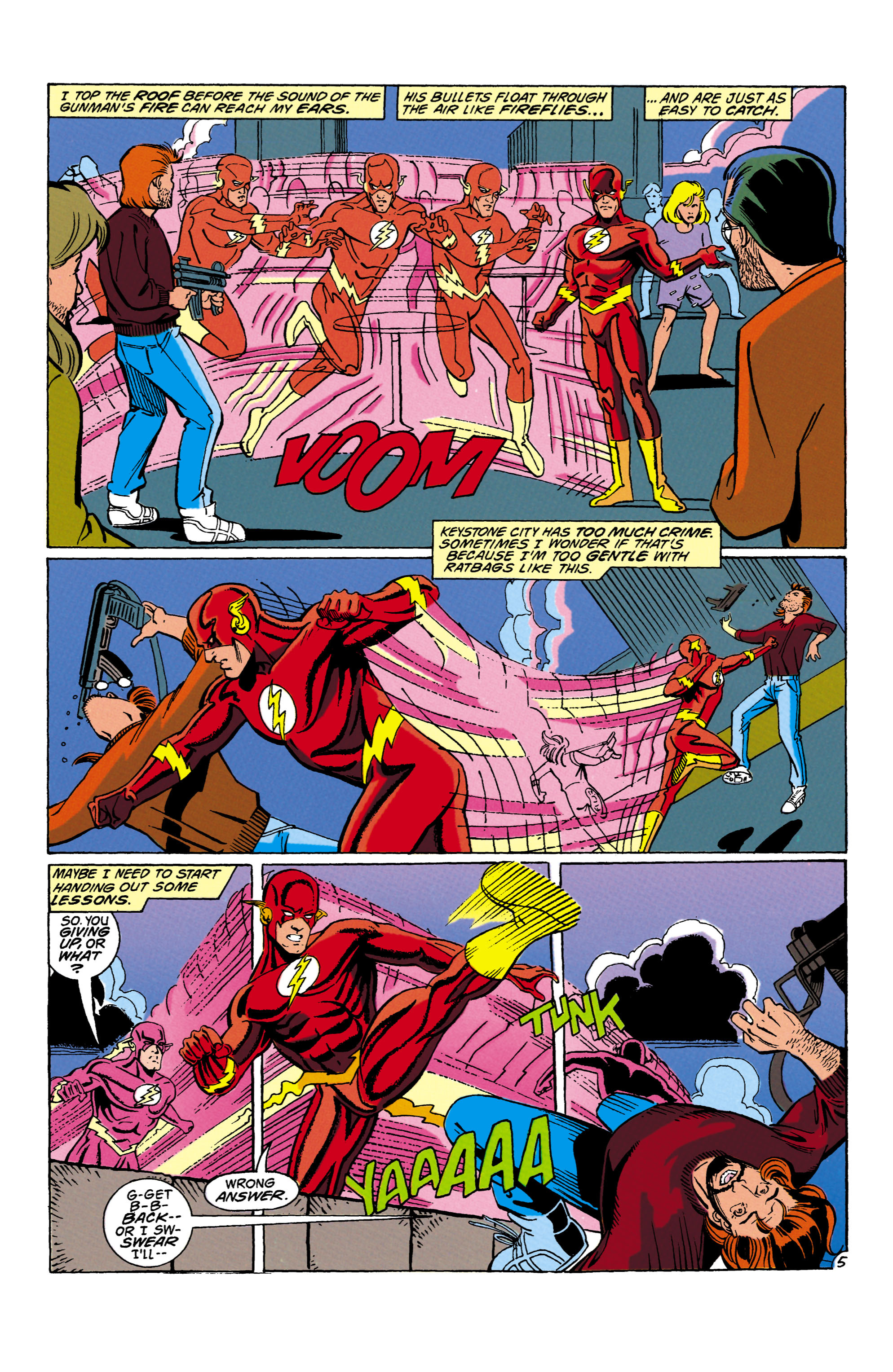 Read online The Flash (1987) comic -  Issue #80 - 6
