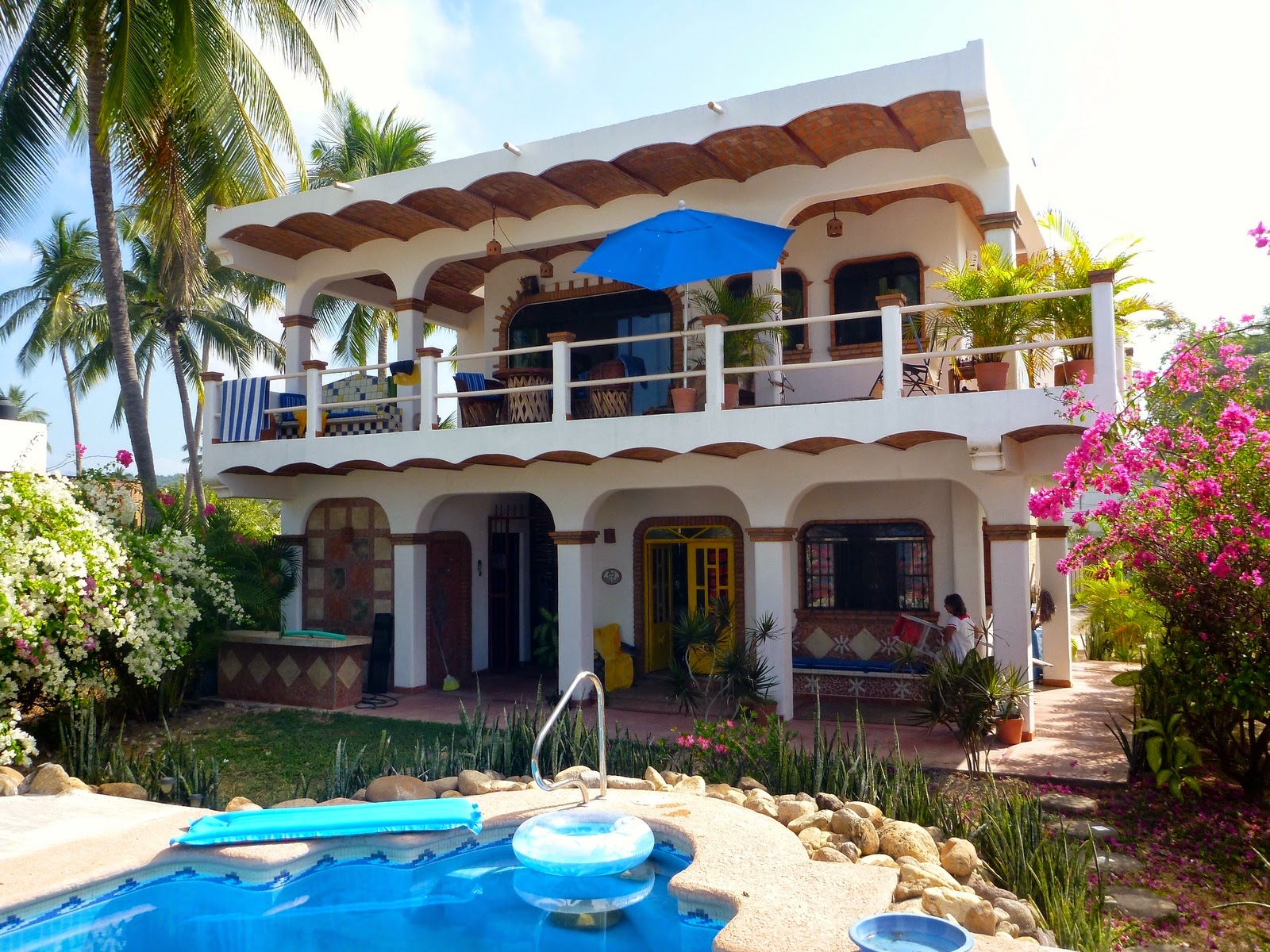 Hélène et Jean au Mexique en Safari Condo Hiver 20142015 De Rincon