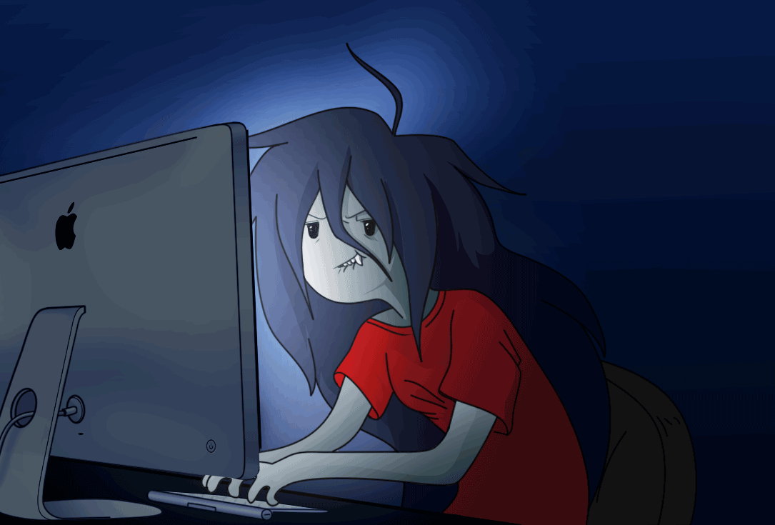 HORA DE AVENTURAS GIFS DE MARCELINE )