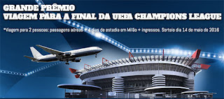 Promoção Globo Ingressos Champions League