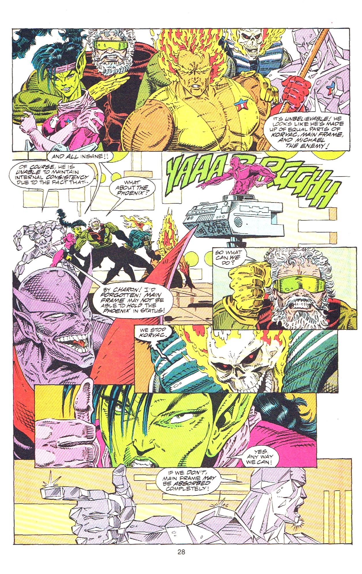 Read online Guardians of the Galaxy (1990) comic -  Issue # _Annual 2 - 29