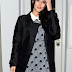 UK Hot Newsreader Stills In Mini Black Dress Lucy Watson