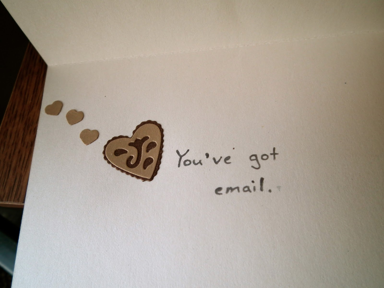 Crafty Card Tricks Email Valentine's Day Card