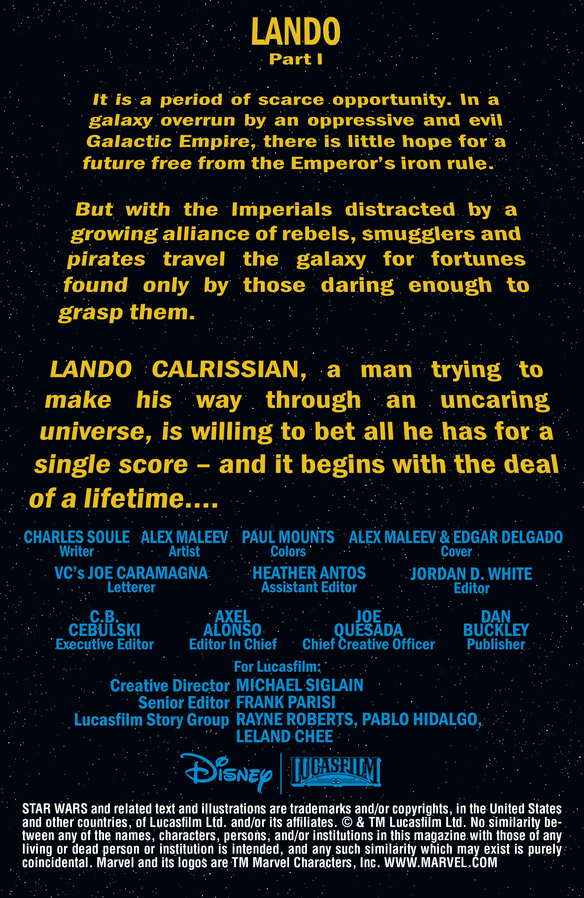 Read online Lando comic -  Issue #1 - 11