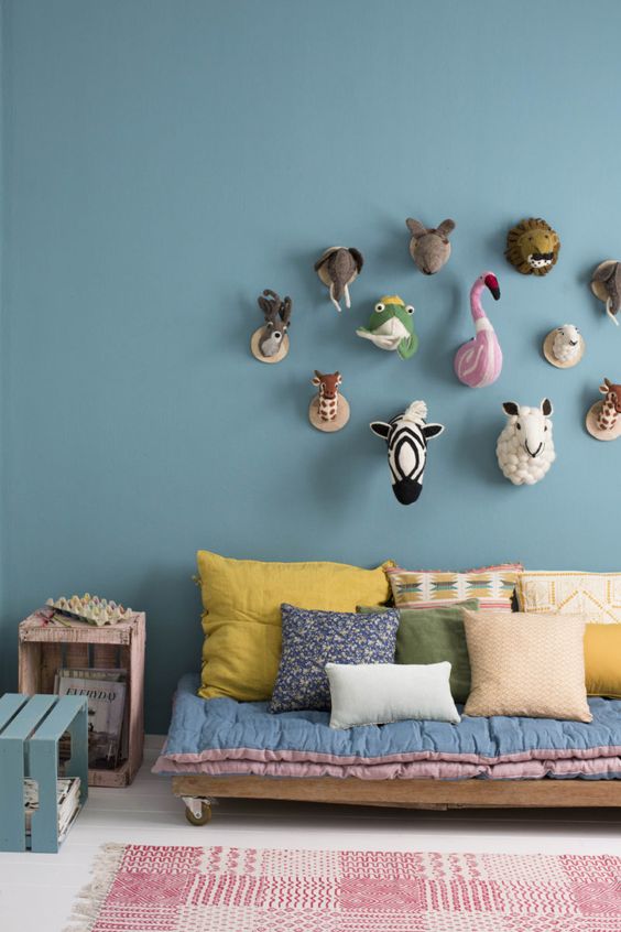 inspire dedesign...: A wall for kids room!