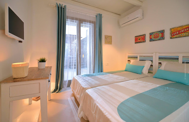 Casa minimalista mas super confortável Mykonos. Achados de Decoração