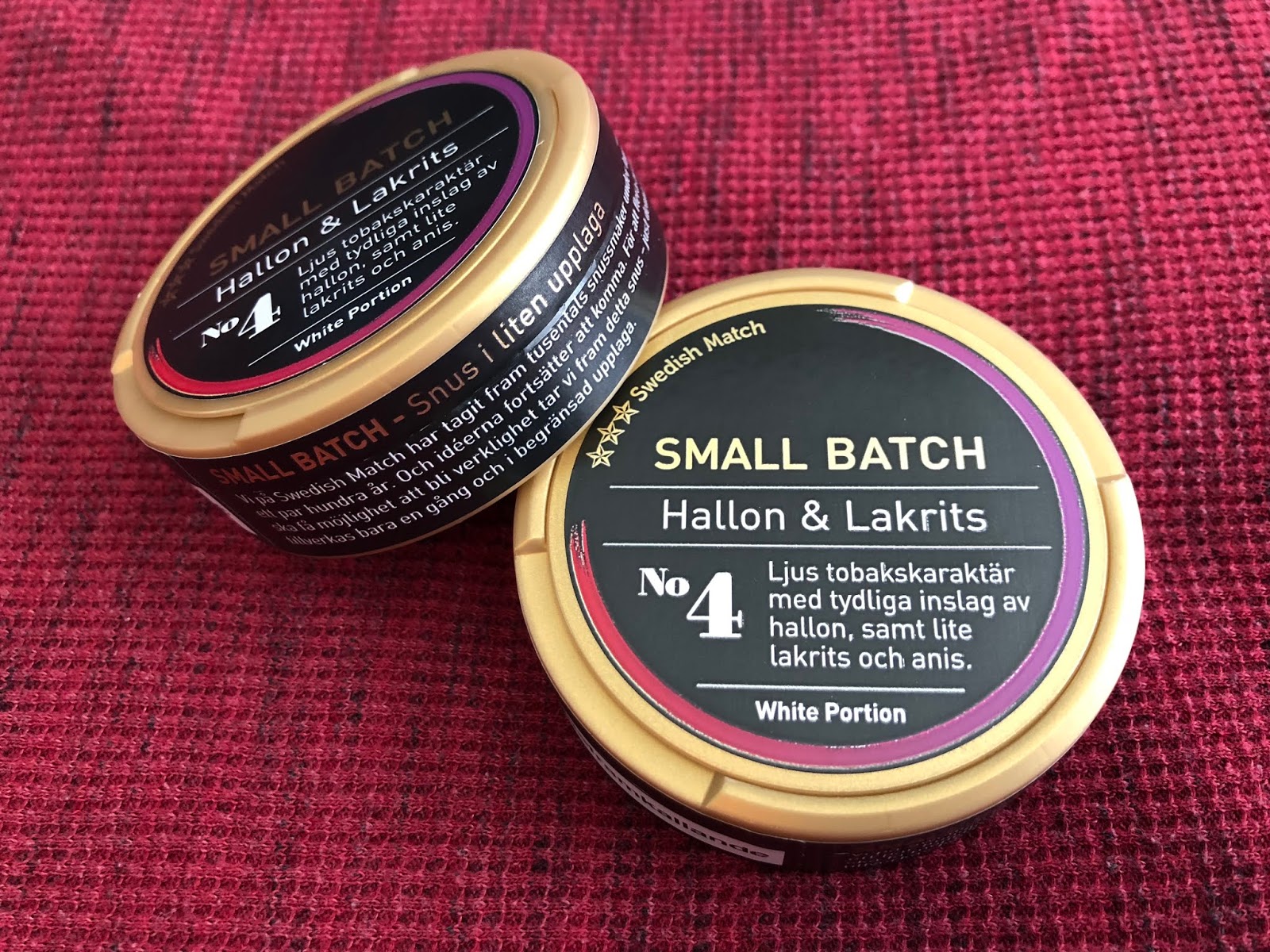 Small Batch 4 (Raspberry Licorice) Review. 10 July 2018.