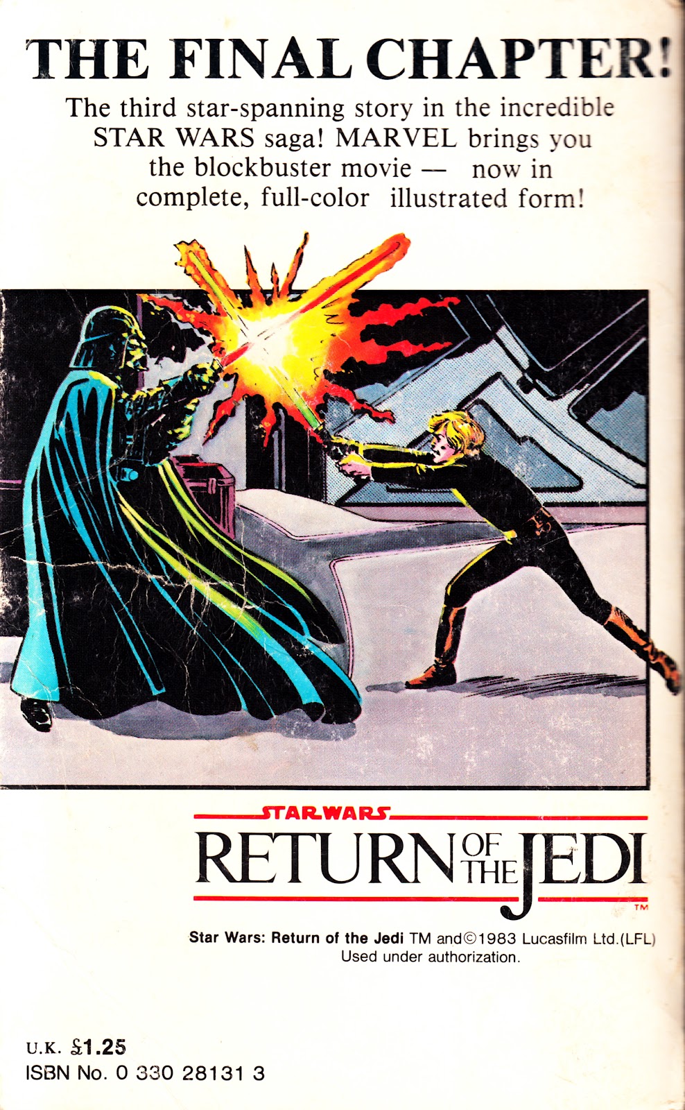 STARLOGGED - GEEK MEDIA AGAIN: 1983: MARVEL'S RETURN OF THE JEDI