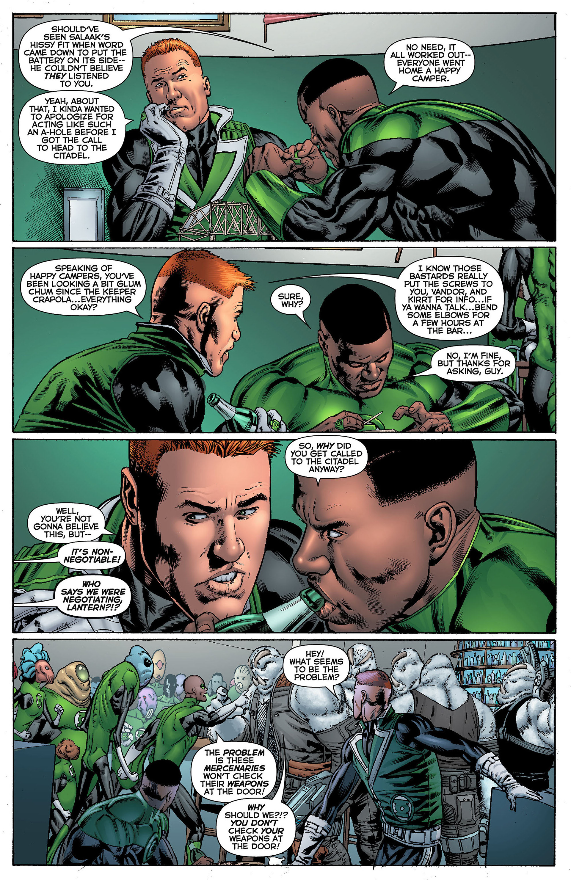 Read online Green Lantern Corps (2011) comic -  Issue #8 - 17