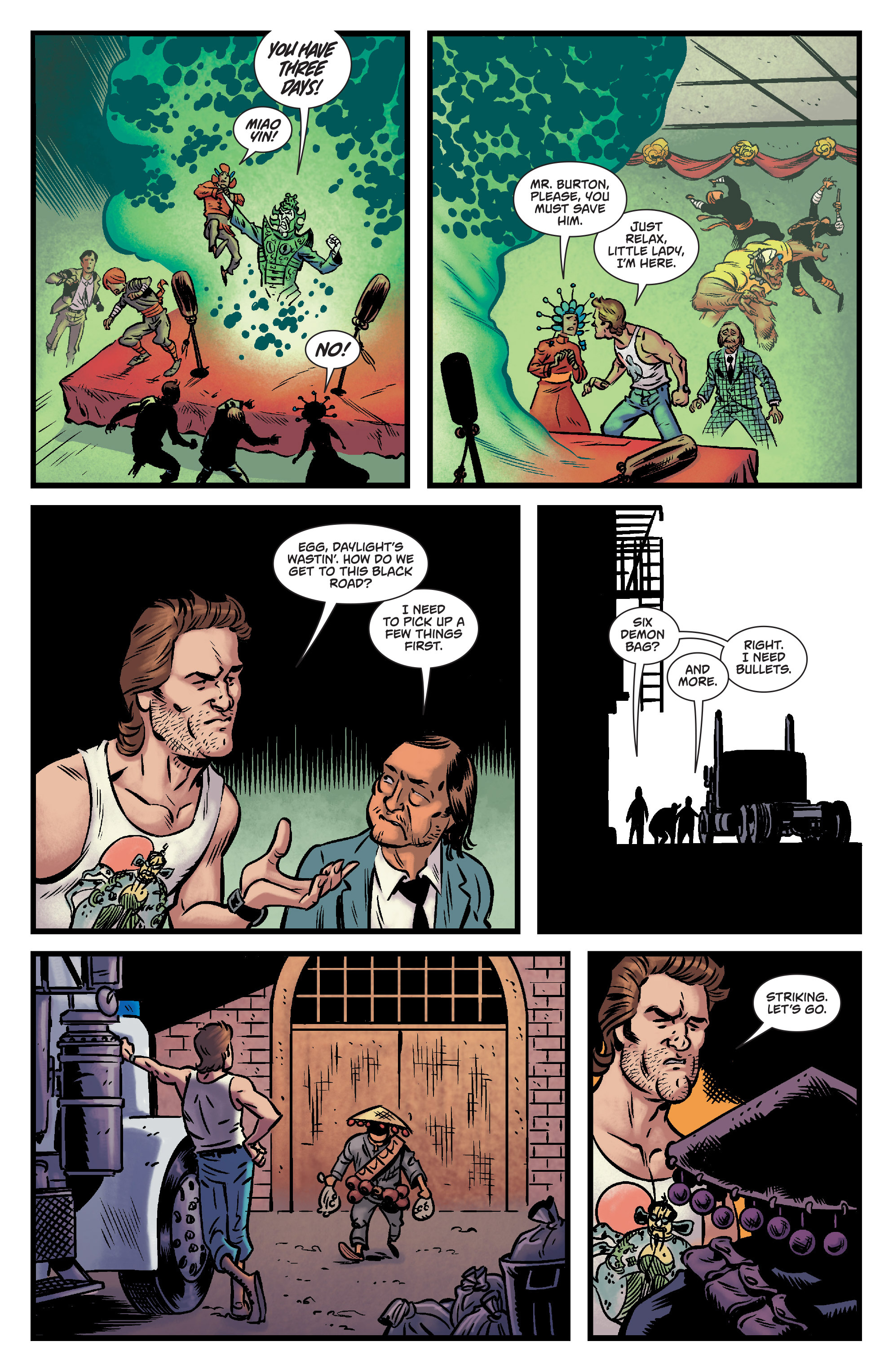 Read online Big Trouble In Little China comic -  Issue #2 - 6