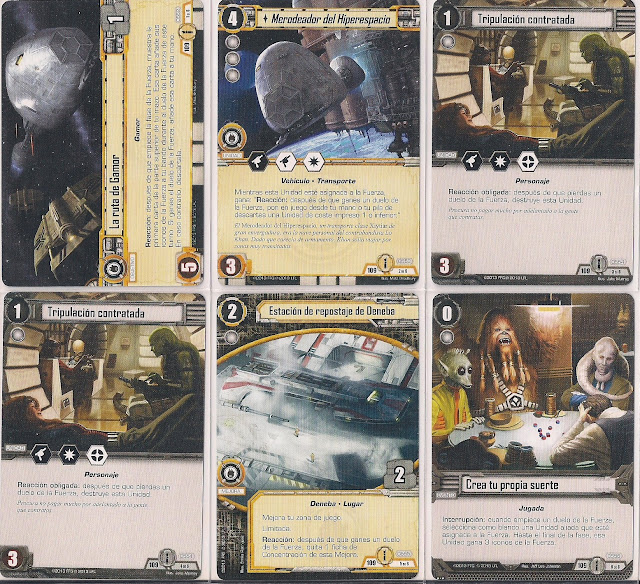 Expansión Star Wars LCG: Ciclo de Ecos de la Fuerza - Conocimiento y defensa La ruta de Gamor