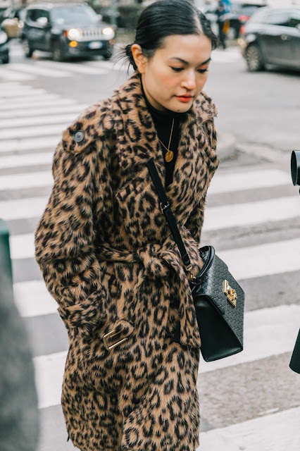 How to use animal print this fall like the street style to the "Fashion Weeks"