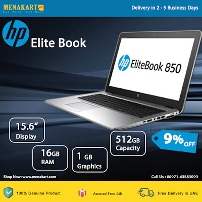 HP Elite Book 850G4 15.6 Inch FHD Screen Laptop 1EN39ES- Intel Core i7 