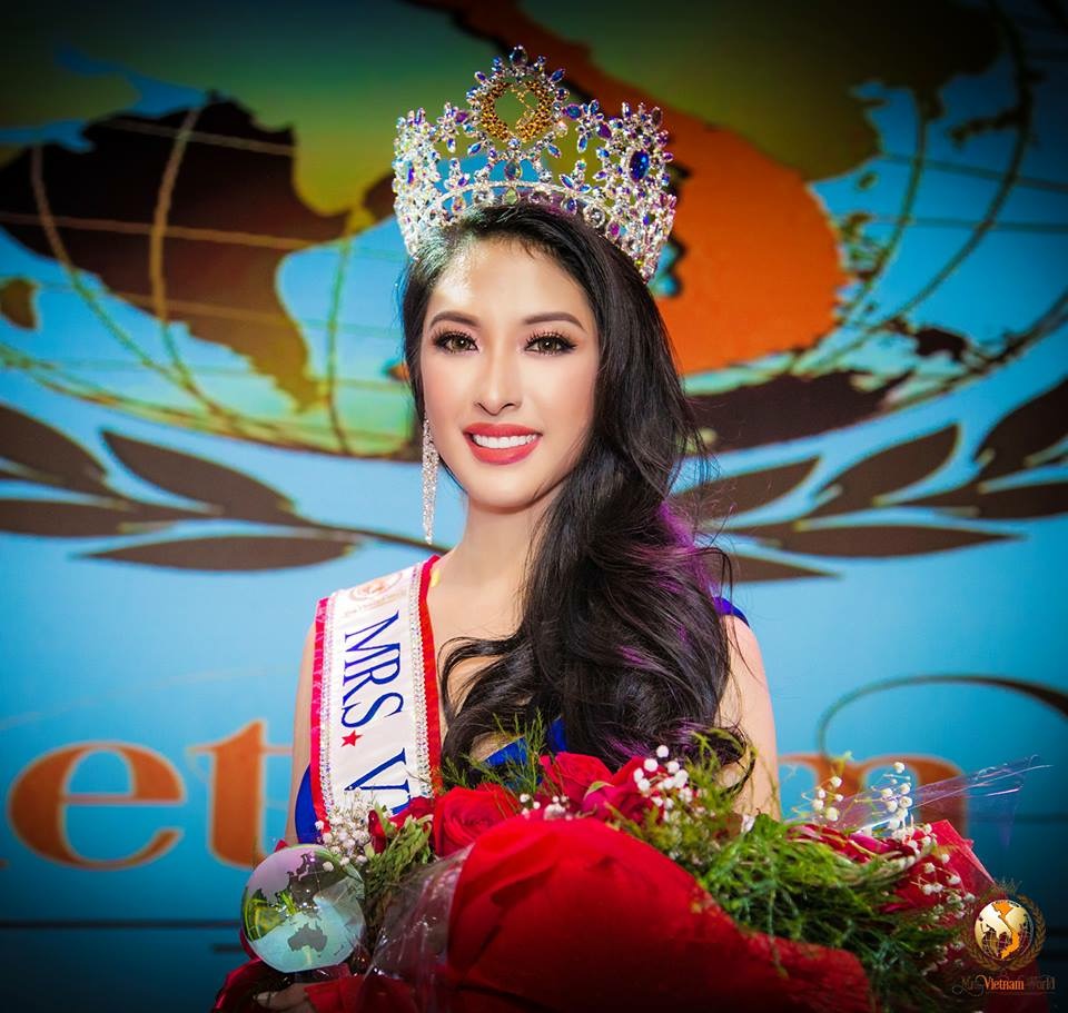 Jennifer Le Crowned as Mrs Vietnam World 2018 Ask the CROWN